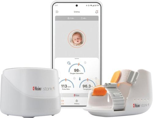 Masimo Stork Vitals+ FDA Cleared Smart Home Baby Monitoring System